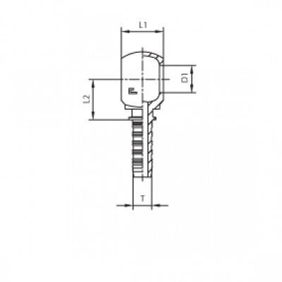 Фитинг CAST DN 05 BANJO 1/8 804601