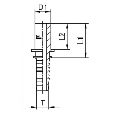 Фитинг CAST DN 06 BEL (Ш) 12 801306
