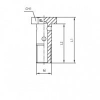 Фитинг CAST BANJO BOLT M30x1.5 804909