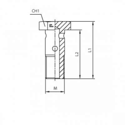 Фитинг CAST BANJO BOLT M30x1.5 804909