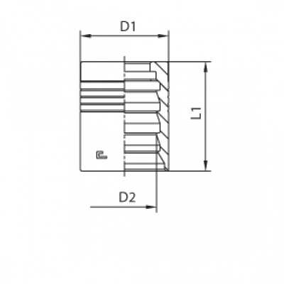 Муфта CAST DN 38 4SH NEW 800610