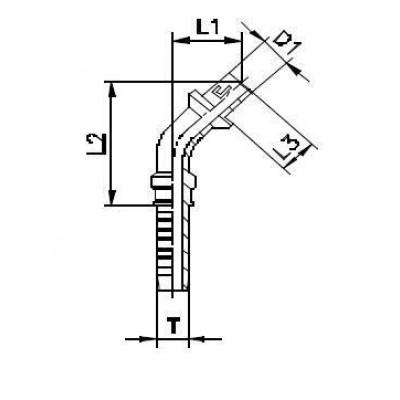 Фитинг CAST DN 10 BEL (Ш) 10 (45) 801509